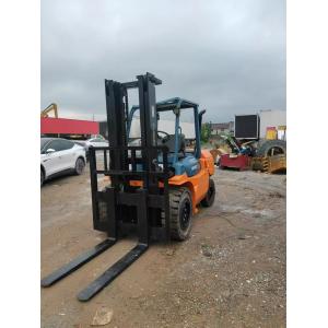 Used Toyota 5t Forklift With Strong Power Engine 3m Lifting Height Original