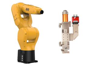 China 1070nm Fiber Laser Welding Head , Wobble Laser Welder With Robot Automatic factory