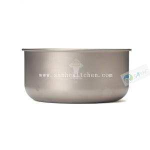 China Titanium backpacking cooking bowl factory