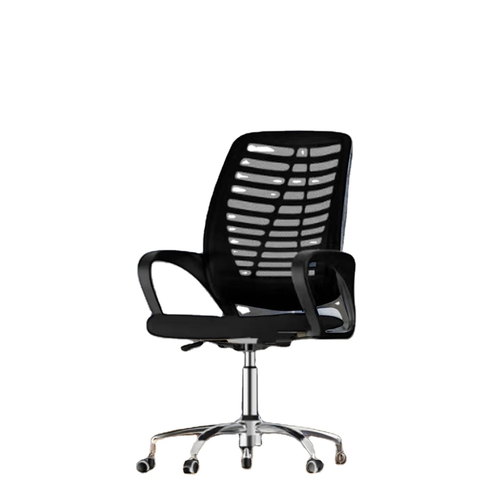 Modern Swivel Mesh Office Chair with Adjustable Height and Armrests Customized Color