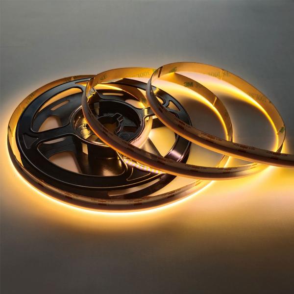 Side Emitting 480LED 8mm COB Neon Led Strip Lights 12v 3000K Flexible For Decorative Lighting