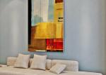 Soundproof Modern Removable Wallpaper , Home Decorating Wallpaper Blue color
