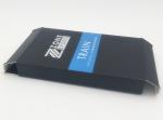 Custom Silver Foil Stamping Underwear Paper Packaging Box With Hanger