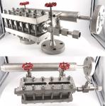 High Pressure Boiler Hydraulic Tank Sight 2.5 Level Gauge Glass Type