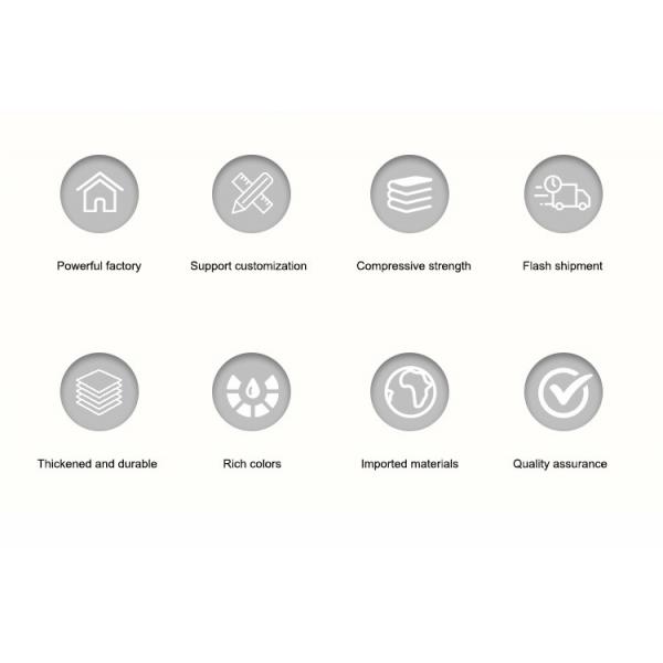 Customizable Mint Green Corrugated Extra Hard Airplane Box Clothing Packaging