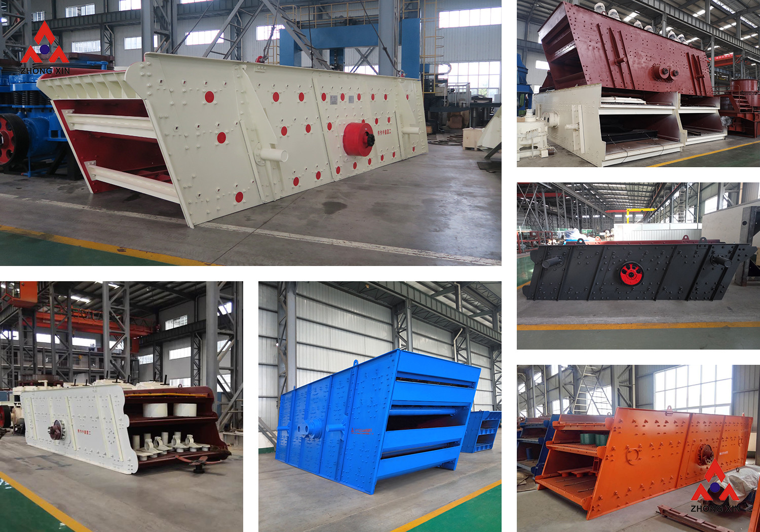 Mineral Processing Plant Good Performance Circular Sand Vibrating Screen