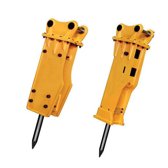 Efficient Hydraulic Excavator Hammer For Breaking Rock Concrete Tope Type