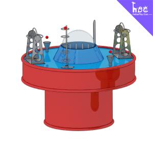 China Electric Floating Ball Blaster for Kids Indoor Playground on sale