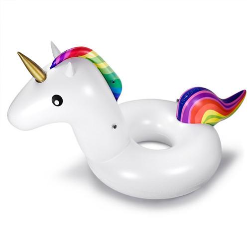 China New Inflatable Unicorn Swimming ring Pool Float Swan factory