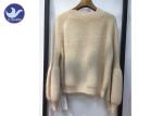 Half Cardigan Knitting Womens Jumper Sweater Pullover Acrylic Wool Composition
