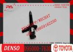 Common Rail Excavator Nozzle Diesel Engine Parts Den so Fuel Injector 095000