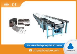 China Small Cleated Belt Chain Conveyor Stainless Steel Plate Chain Conveyor factory
