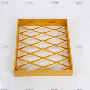 China Architectural standard Diamond Expanded Metal Mesh Sheet 0.2mm-4mm factory