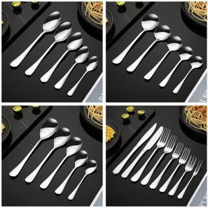 China Simple Style Spoon Fork Knife with High Durability and Stainless Steel Material factory