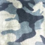 Printed Rabbit Fake Fur for Garment Bags 100% Polyester Jacquard 3 Color Print