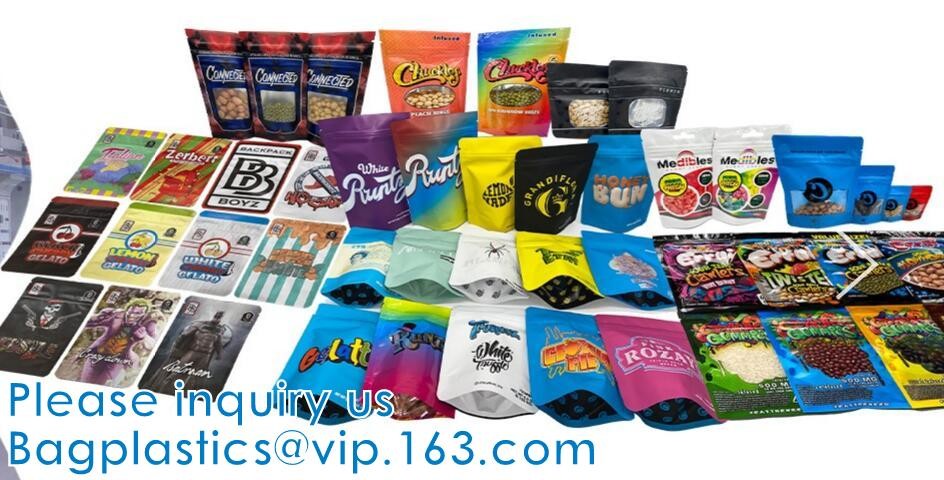 Tea Sachet, Child Proof Mylar Bags, Snack Food Bags, Coffee Tea Bag, Kraft Paper Bags, Stand Up Bags