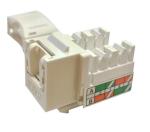 Cat 6 RJ45 Keystone Jack - 90 Degree Jack