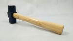 Black color plastic spraying surface wooden handle 2LB weight forged steel