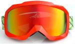 Spherical Design Ski Goggles Anti Slip Strap High Toughness Frame UV Protection
