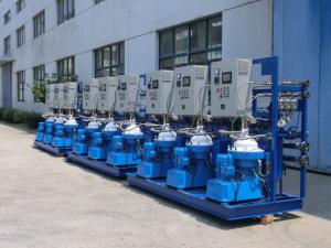 China Horizontal Filter Separator Fuel Oil Purification System For Marine Power Plant factory