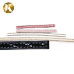 Bonded Leather Decorative Shoe Tape 1000mm For Headwear / Shoes / Clothe