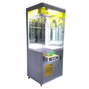 China Picture Credit Card Claw Machine Metal Acrylic Plastic Material and Large Size factory