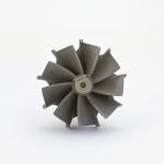 MS-TECH Turbo GT28R Turbine Wheel Shaft Ind 53mm Exd 46.95mm Blades 9 Length112m
