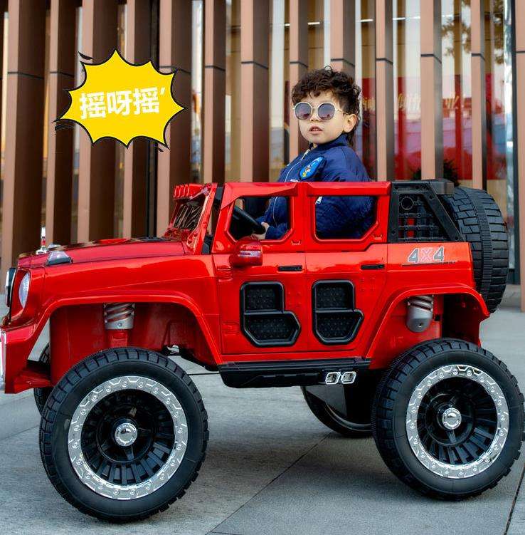 2023 Style Plastic Electric Ride On Car Toy for Children 2-4 Years Age Range 12V10 Two-Seater Remote Control