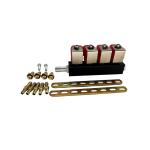 Cylinder Number 4 Alloy Injector Rail 3 Ohm For CNG Or LPG Cars