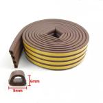 Cold Proof 9.2mm Thick Foam Adhesive Weather Stripping Anti Collision