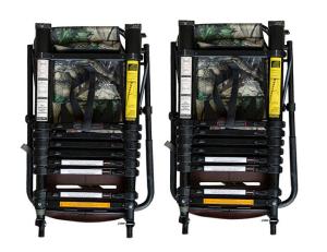 China Telescopic Folding Extendable Portable Aluminium Ladder Hunting Tree Stand factory