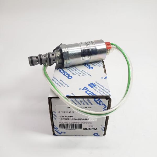 OUSIMA Solenoid Valve 7223-00810 KDRDE5K-20/40C04-109 for VOLVO EC210/240/290