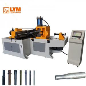 China Multi-Station Boiler Tube Slope Reducing Machine Steel Square Spiral Tube Forming Machine factory