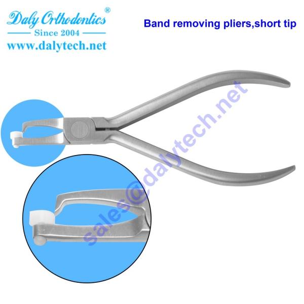 China Oliver-Jones posterior band removal pliers,short tip of orthodontic pliers factory