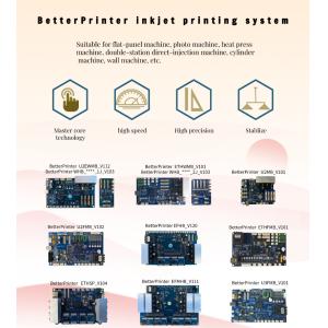 Ethernet port G5i Inkjet Board UV Flatbed High speed cylindrical printer for