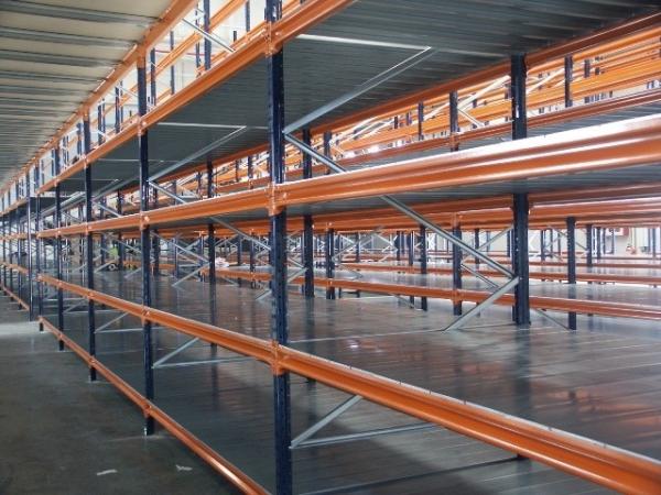 Galvanized Longspan Shelving Manufacturer Adjustable Heavy Duty Metal Shelving