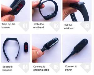 China Smart Measuring Waterpoof IPX67 Temperature Control Wristband factory