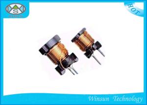 China 1uH Radial Chokes Wire Wound Ferrite Drum Core Power Inductor PK0406 factory