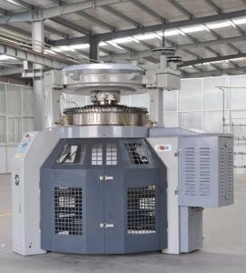 China Low Noise Single Computerized Jacquard Machine , Cotton Terry Knitting Machine factory
