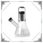Three Showerhead Perc 8 Arms Tree Pecolator Bongs Glass Smoking Beaker Bong