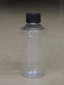 China 270ML Round Cosmetic PET/HDPE Bottles With the scale Supplier Lotion bottle, Srew cap factory