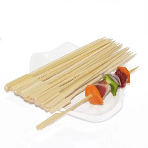 China Sharpened Stick Bamboo and Wooden bbq Bamboo Skewers Bamboo Picks factory