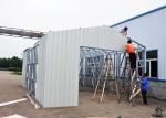 Prefabricated Metal Car Sheds, Car Parking Shed, Prefab Garden Shed Custom House