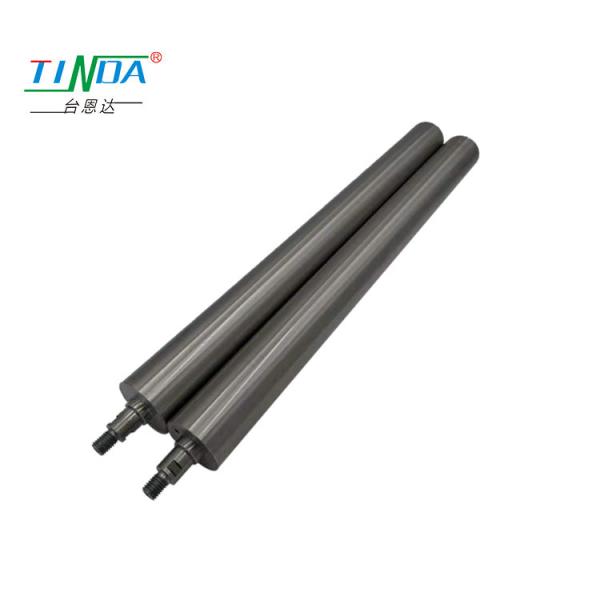 Cylindrical Industrial Metal Roller Smooth Surface Rust Resistance