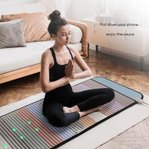 China 4 Coils PEMF Mattress Pad Tourmaline Crystal Pulse Electromagnetic Therapy Mat factory