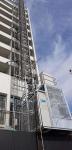 SC200 Single Cage 96m/Min Exterior Construction Elevator For Material Lift