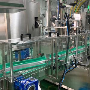 2023 Fresh Milk Sterilization Four Head Piston Filling and Capping Line for