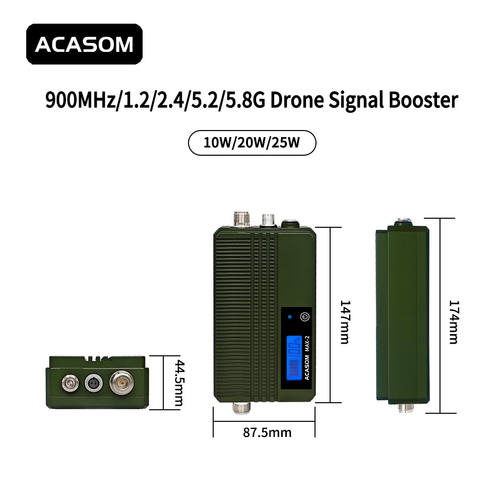 MAX-2 Outdoor 10W 5.8 GHz Signal Amplifier With Tarot 5.8G Image Transmission