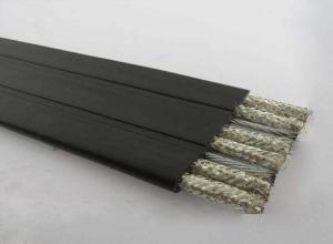 China UL2468 Screened Electrical Flat Cable Multi Core , Flat Conductor Cable For Internal Wiring factory