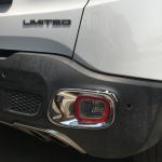 JEEP Renegade 2016 Chromed Front Fog Lamp Cover and Rear Bumper light Molding